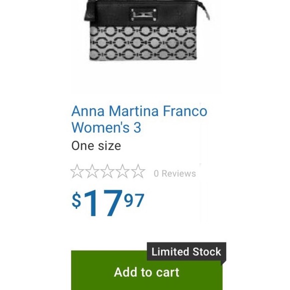 🖤👛Anna Martina Franco Compartment Wallet👛🖤 - Picture 4 of 4